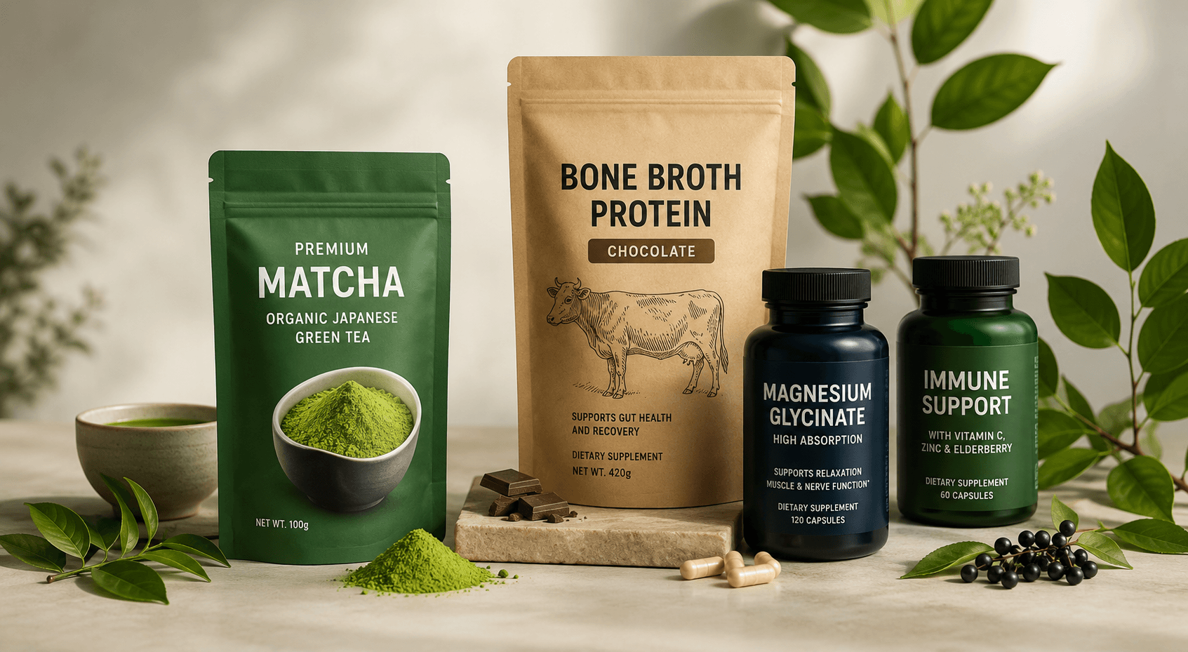 Health & Wellness products featured in this Amazon growth case study